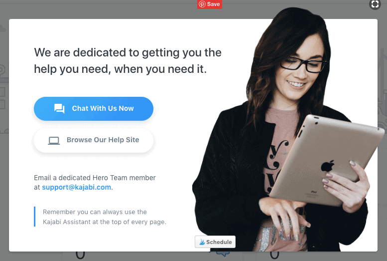 Kajabi Chat Support