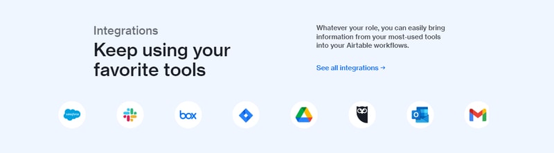 Airtable integrations