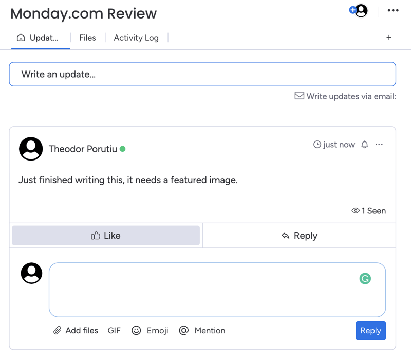 Monday.com Review Page