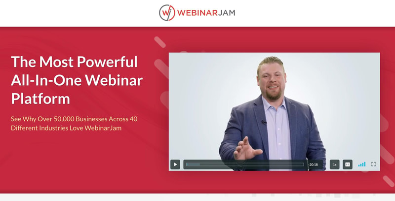 Webinarjam Homepage