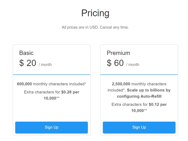 Inferkit pricing page