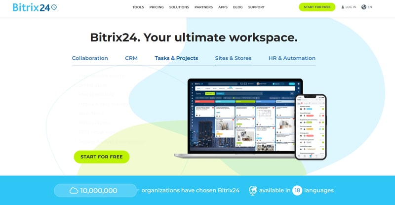 bitrix24 voip homepage
