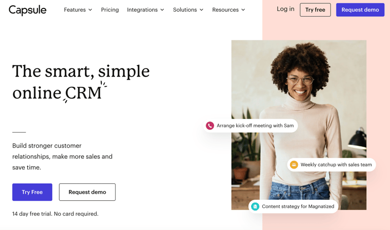 Capsule Homepage