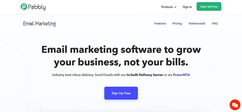 pabbly homepage