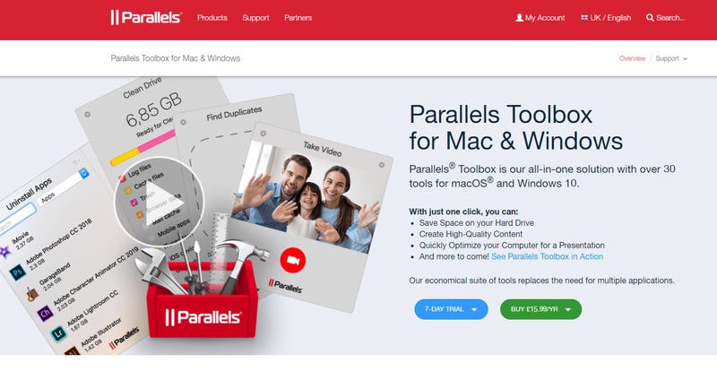 Parallels Toolbox