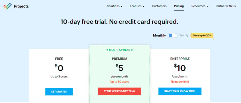 Zoho Projects Pricing Plans