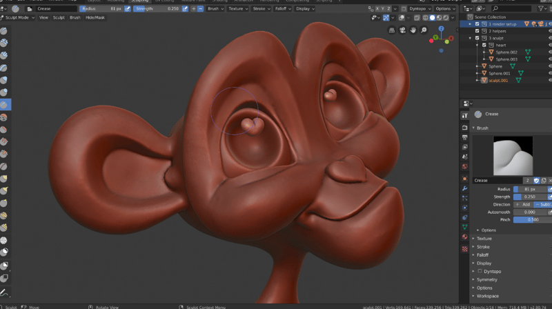 Blender Sculpting Page