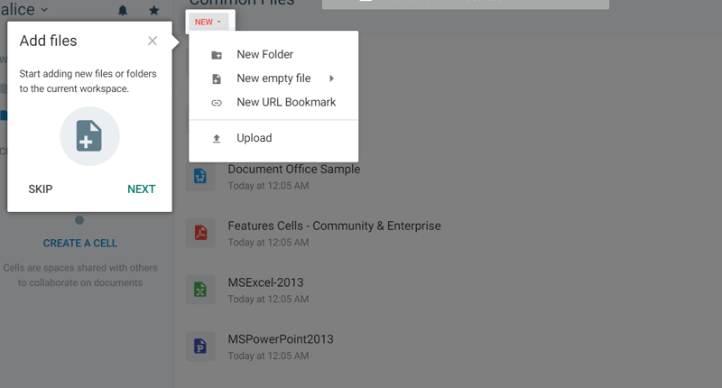 Pydio File Sharing