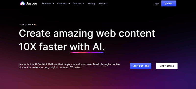 Jasper — Best Paraphrasing Tool