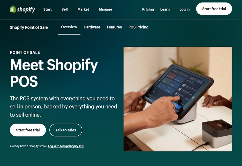 Shopify Homepage