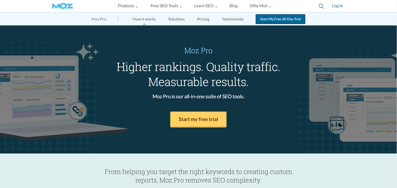 Moz Pro — Best SEO Tool for Growth
