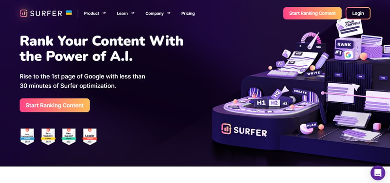 Surfer SEO — Best SEO Tool for Bloggers