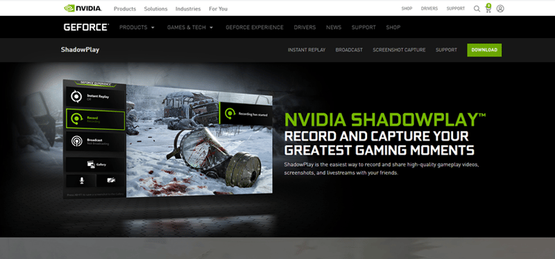 Nvidia Shadowplay