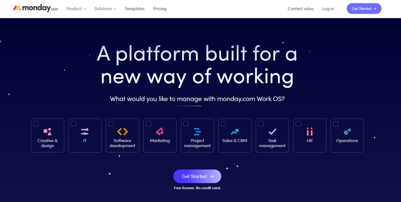 monday.com task managment software