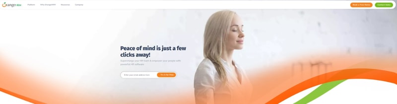 OrangeHRM Homepage