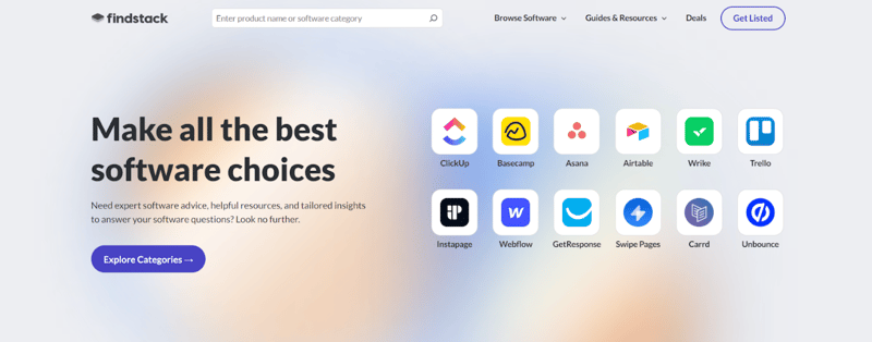 Findstack website