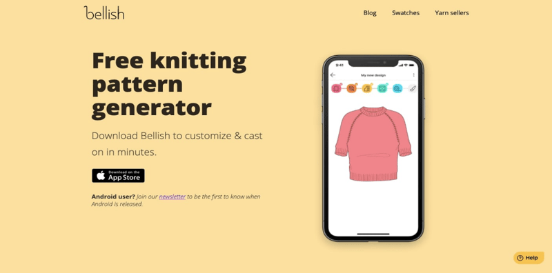 Bellish Homepage