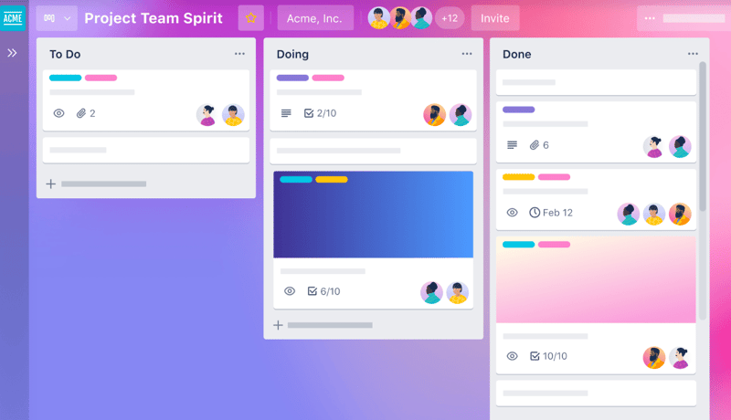 Kanban Board sample