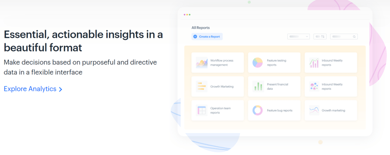 Kissflow analytics