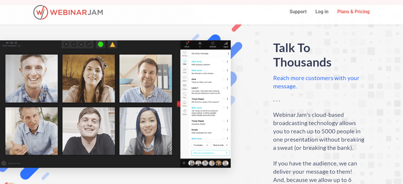 WebinarJam Landing Page