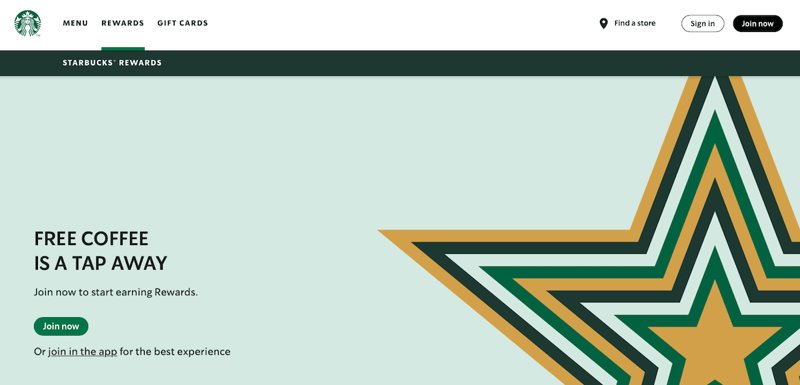 Starbucks rewards