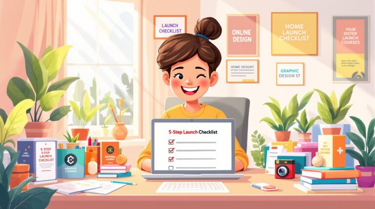 How To Sell Digital Products Online: A 5-Step Launch Checklist