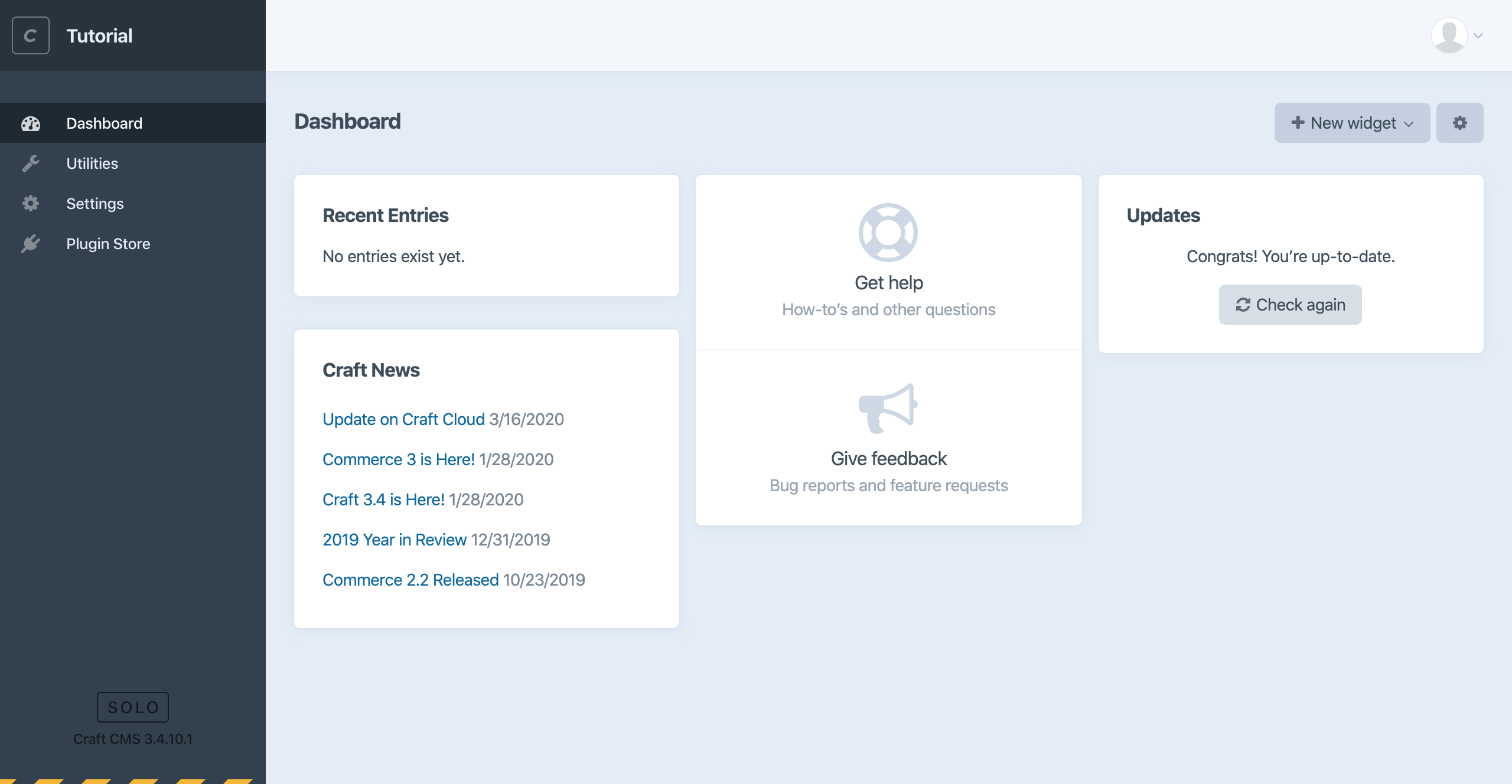Craft CMS screenshot 4