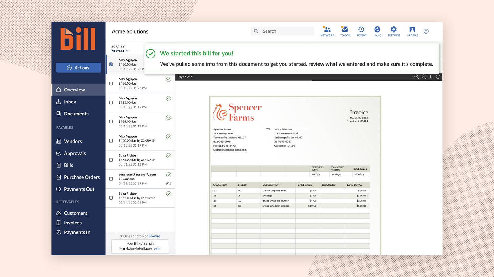 Bill.com screenshot 4