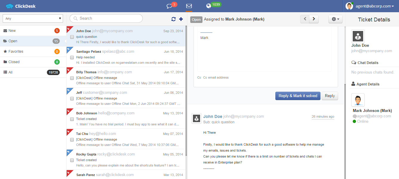 ClickDesk screenshot 4