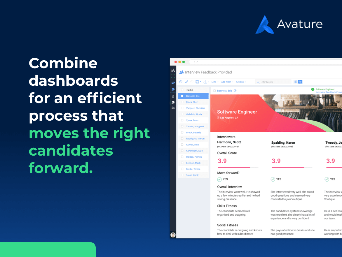 Avature CRM screenshot 4