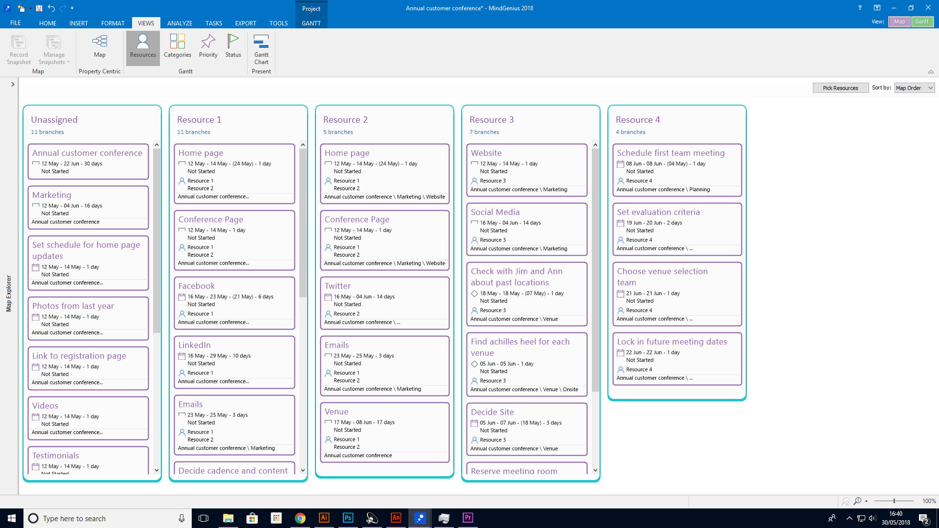MindGenius screenshot 2