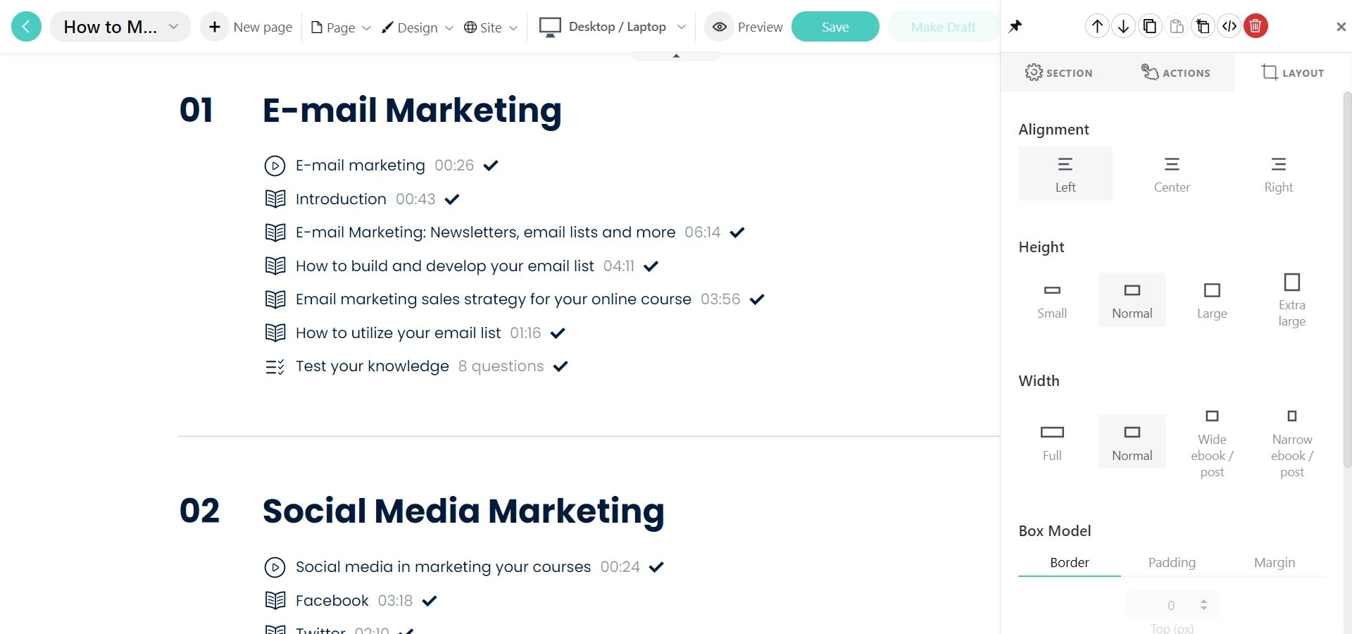 Learnworlds screenshot 2