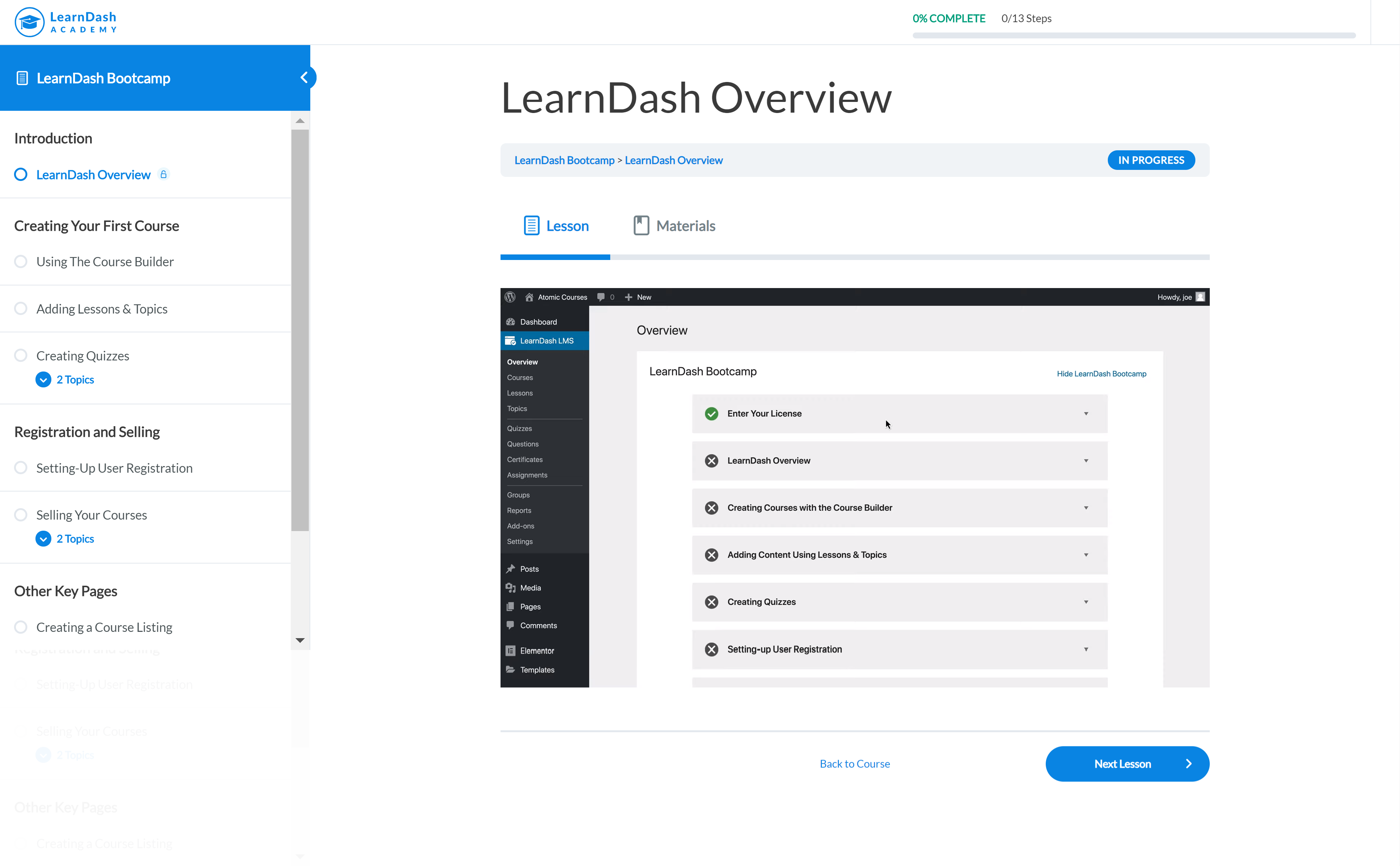 Learndash screenshot 4