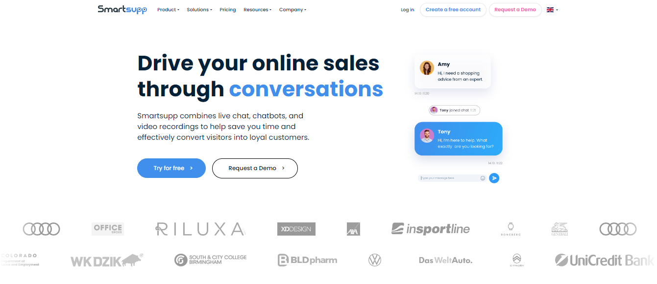 Smartsupp screenshot 2