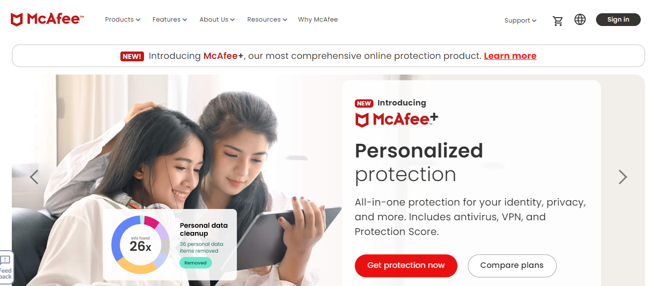 McAfee screenshot 4