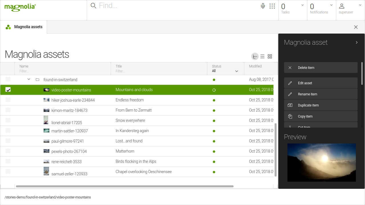 Magnolia screenshot 3
