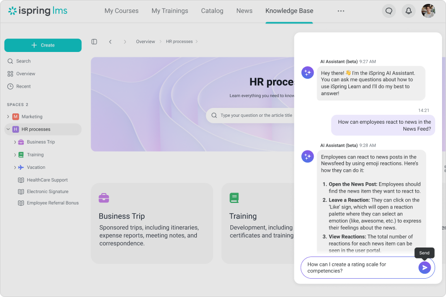 iSpring Learn screenshot 2