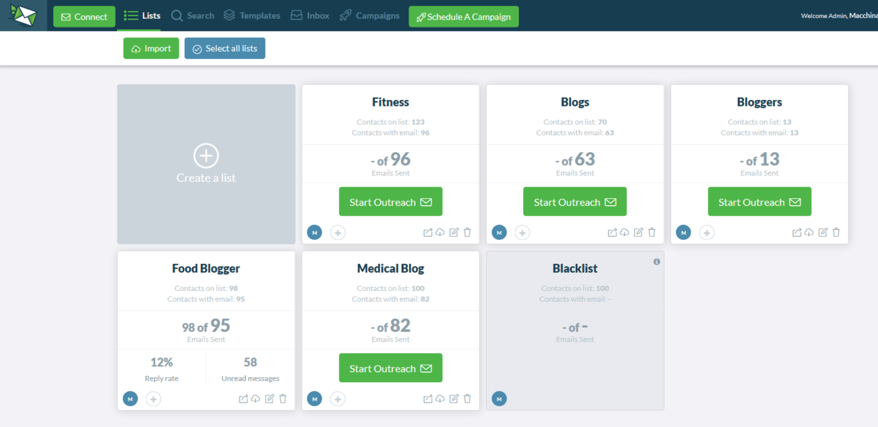 Ninja Outreach screenshot 3