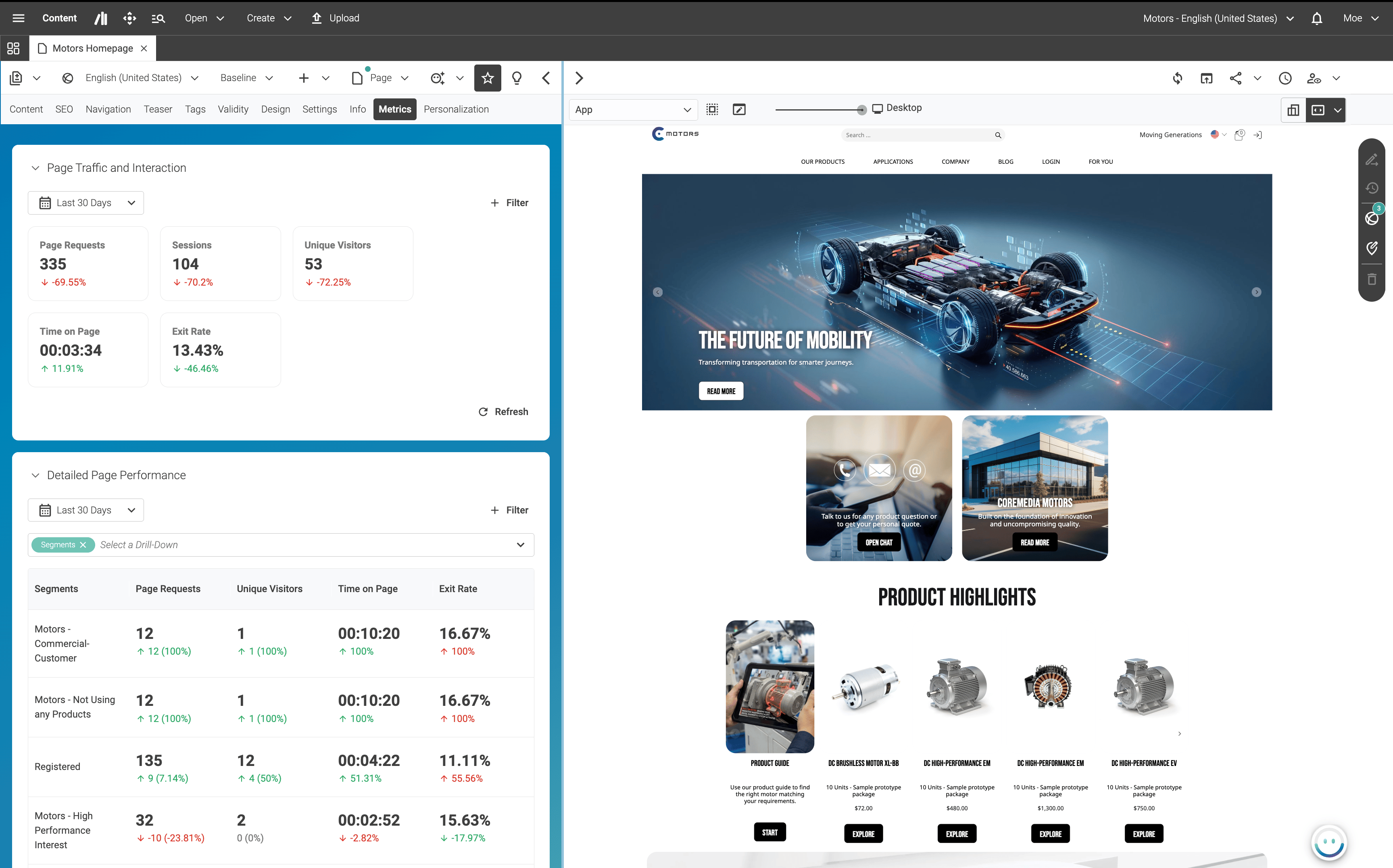 CoreMedia Experience Platform screenshot 13