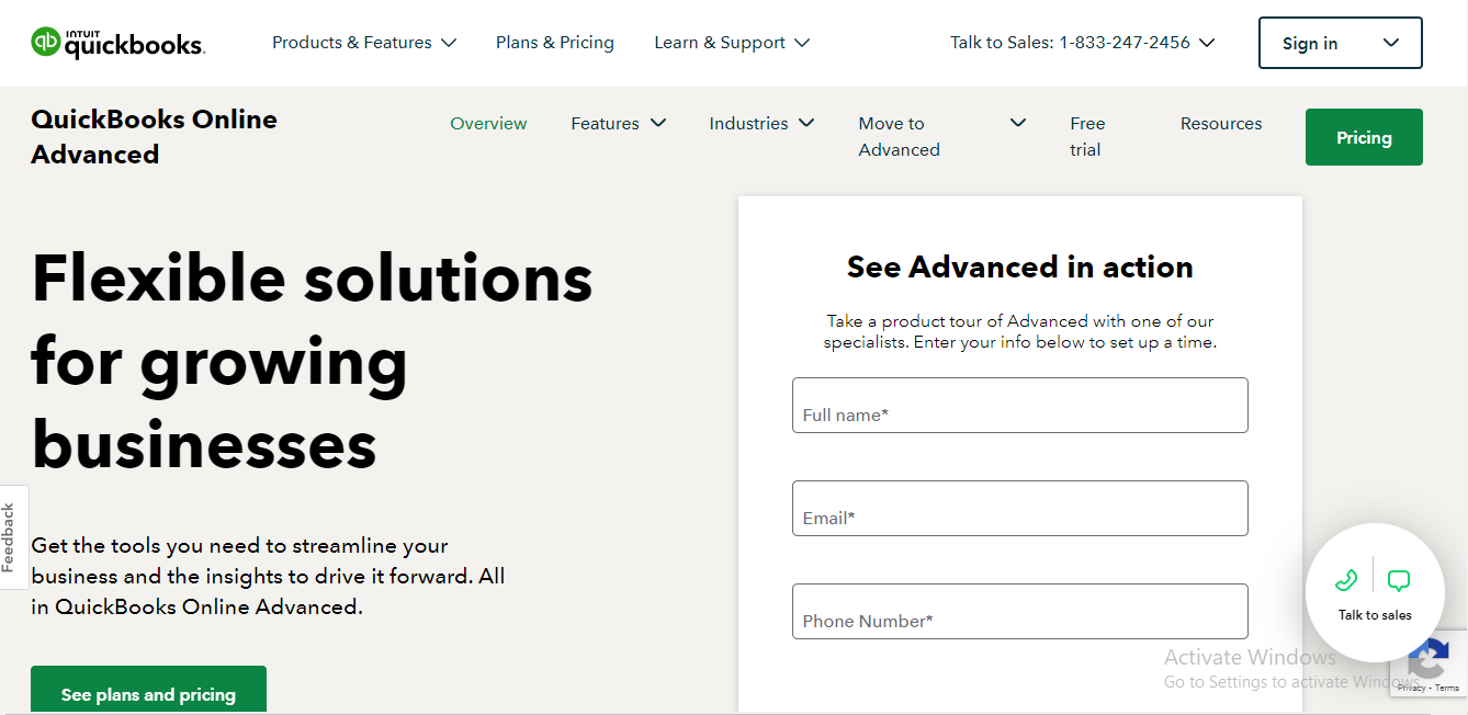 QuickBooks Online Advanced screenshot 3