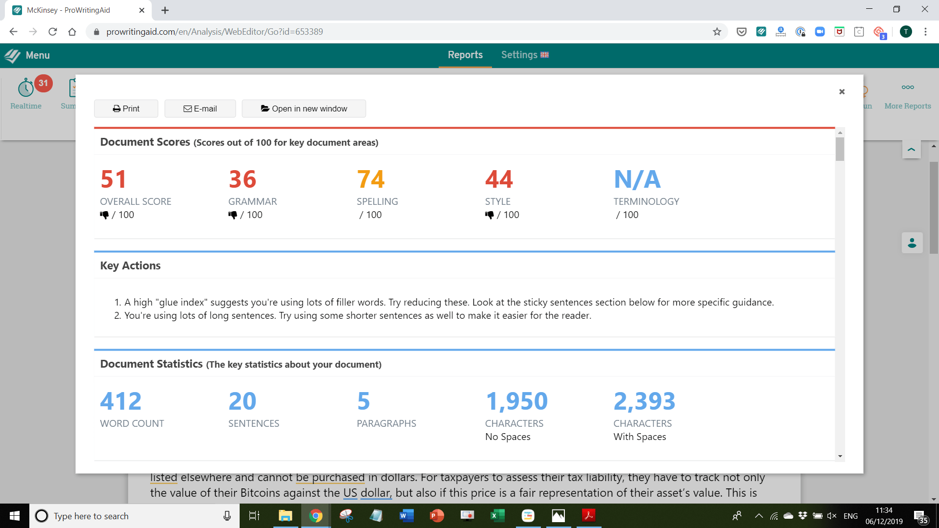 ProWritingAid screenshot 3
