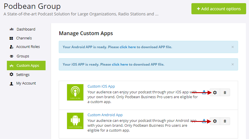 Podbean screenshot 4