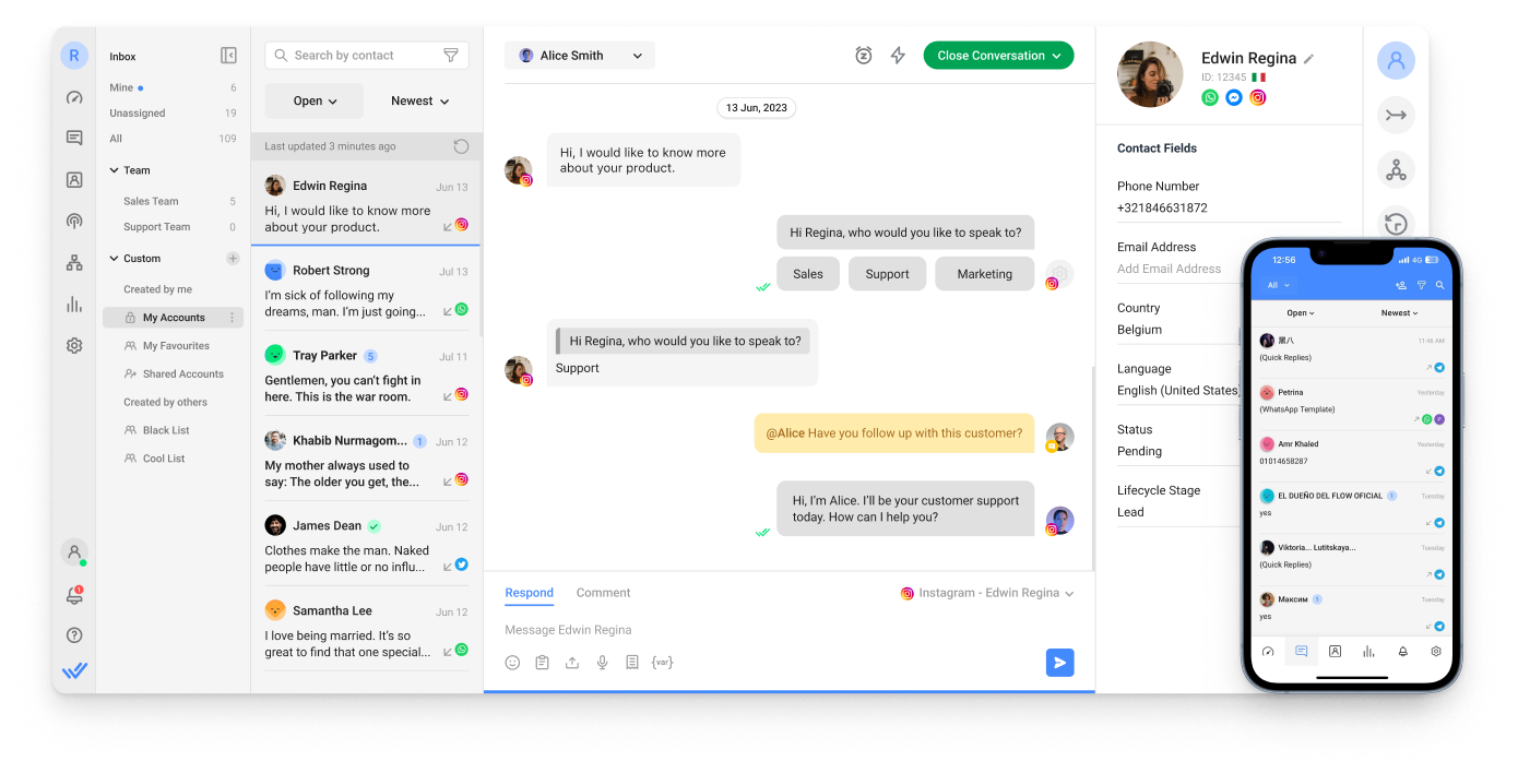 Respond.io screenshot 4