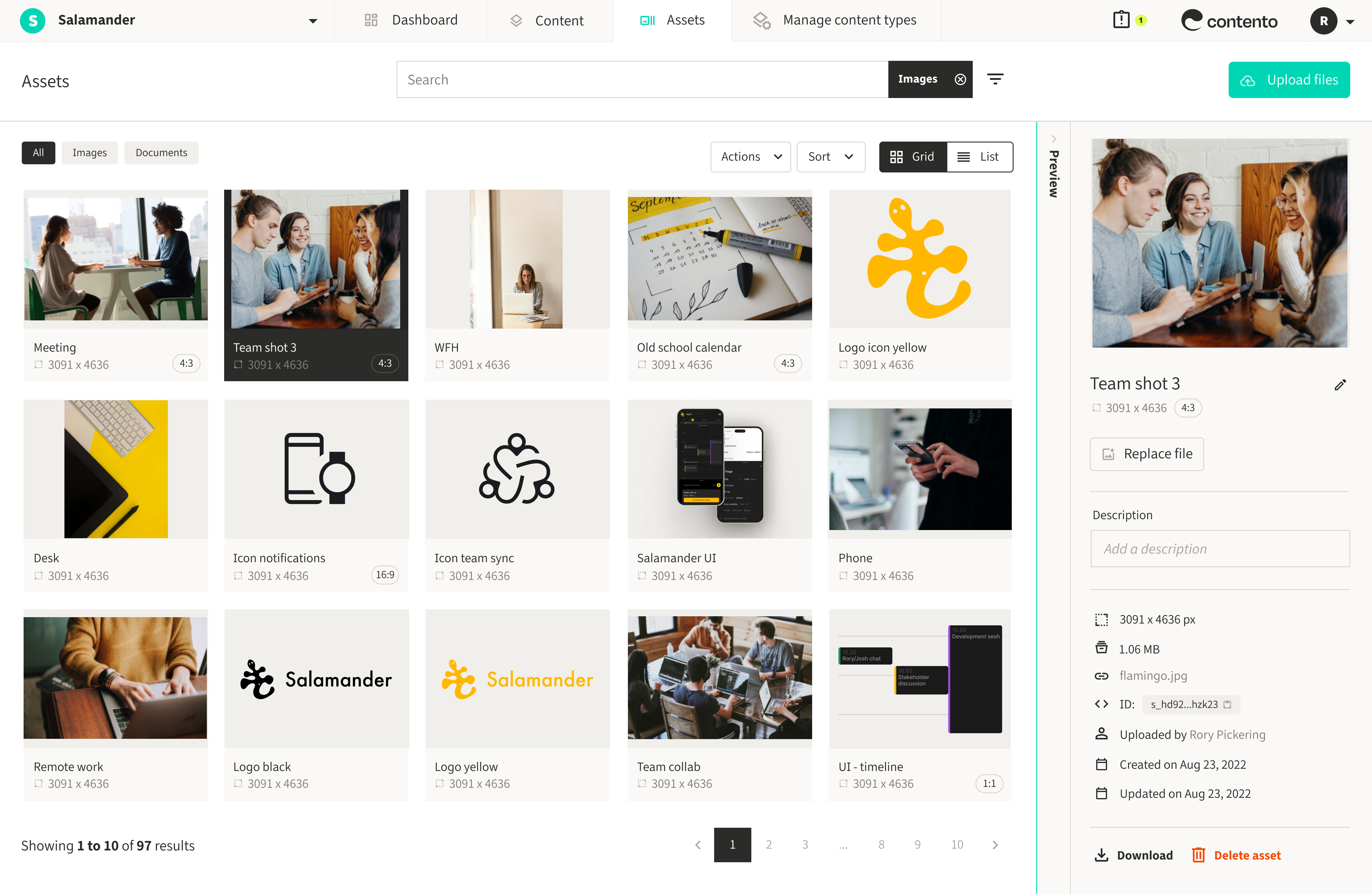 Contento screenshot 2