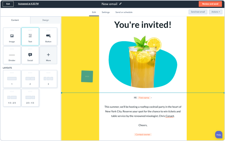 HubSpot Email Hosting screenshot 2