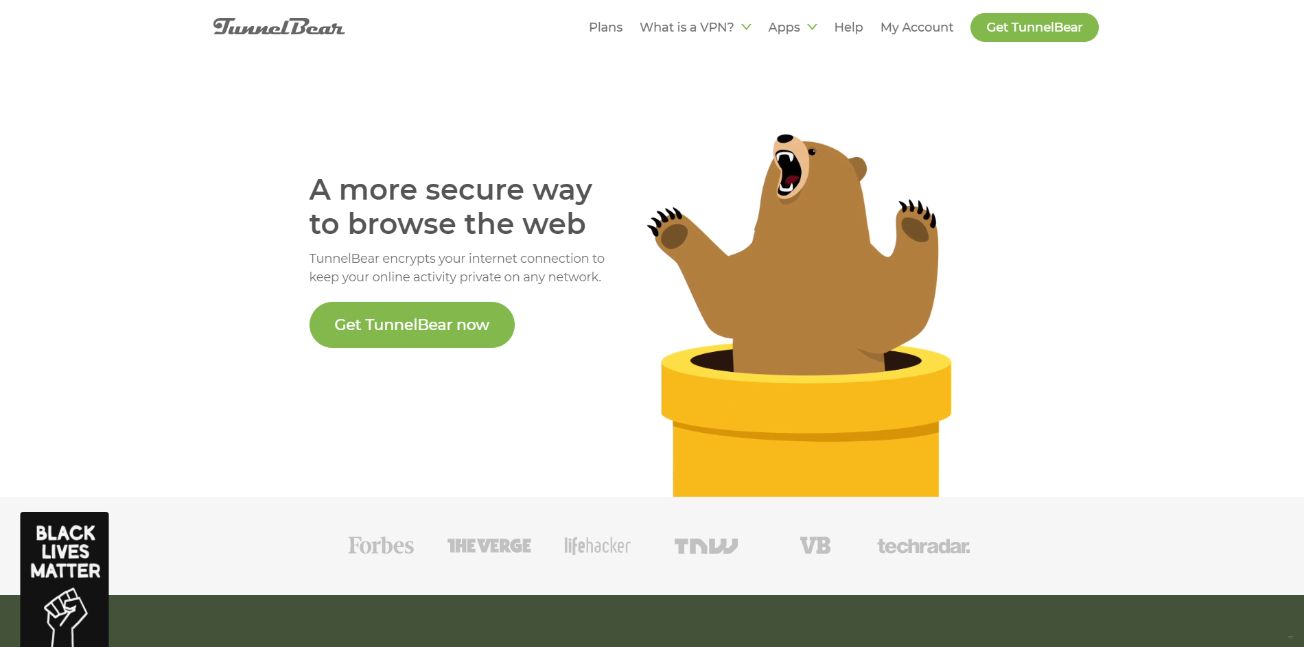 Tunnelbear screenshot 2