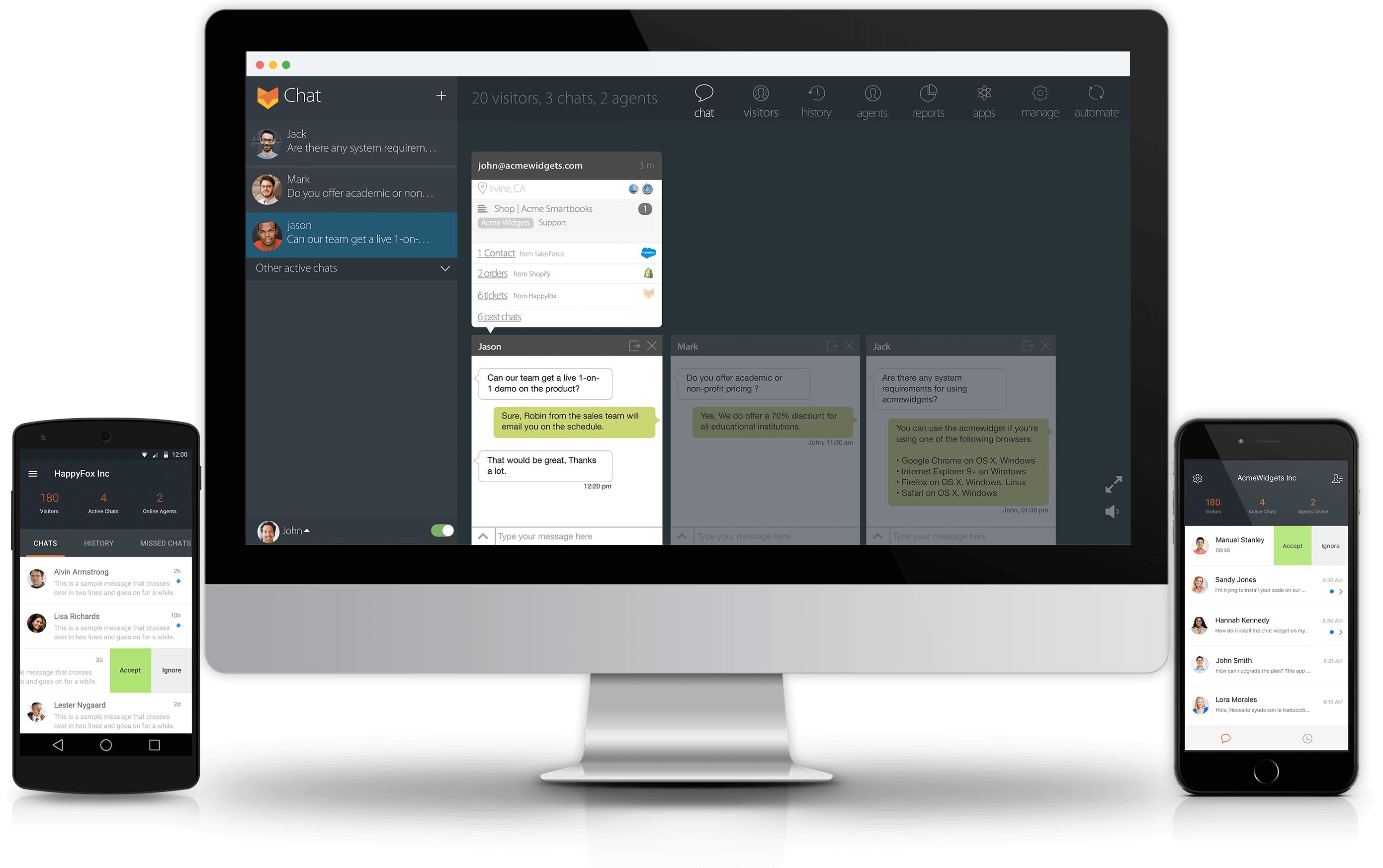 HappyFox Chat screenshot 4