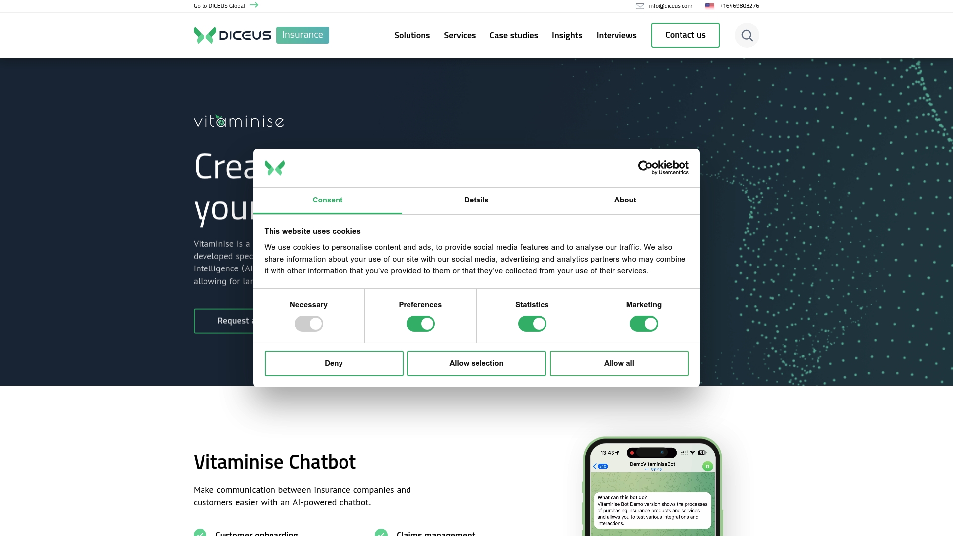 Vitaminise Homepage