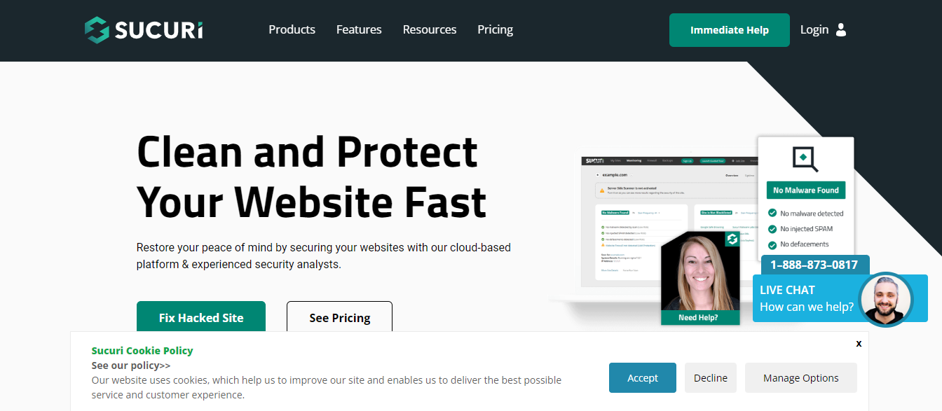 Sucuri screenshot 1