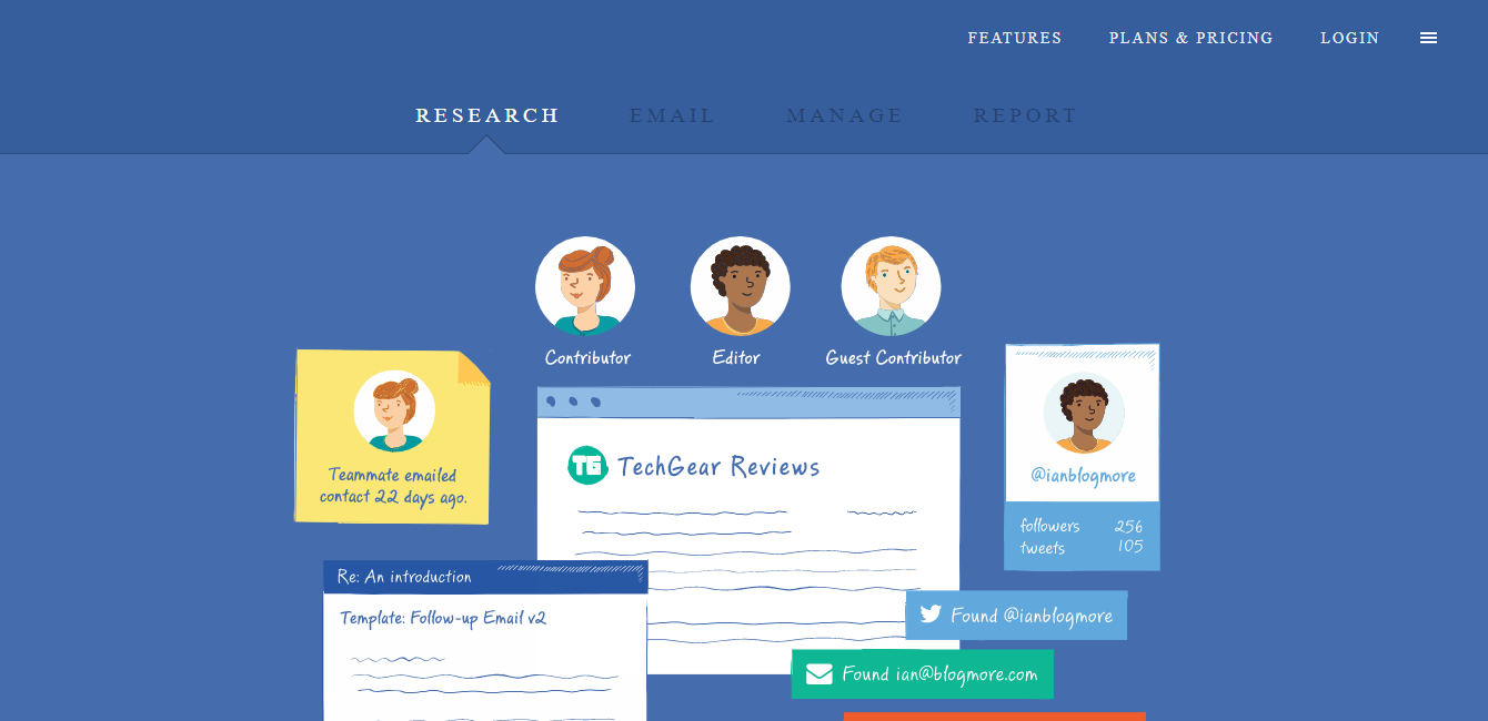 BuzzStream screenshot 1